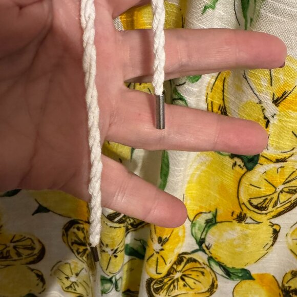 ❤️CHAPS LEMON THEME SPRING/SUMMER TOP   LARGE  #J - Picture 5 of 7